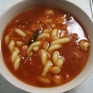 マカロニ入りミネストローネスープ☆食べるスープ